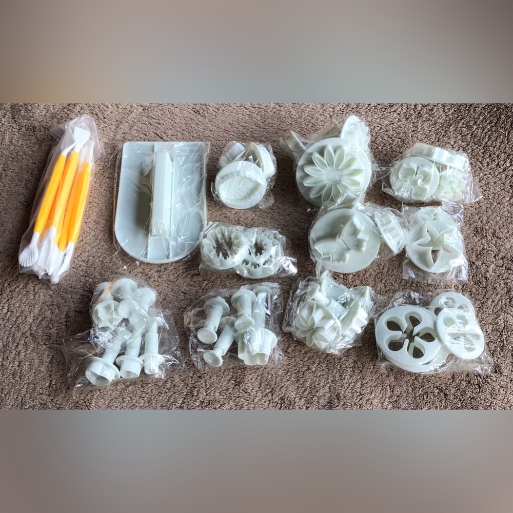 Flower Fondant Cake Decorating Kit